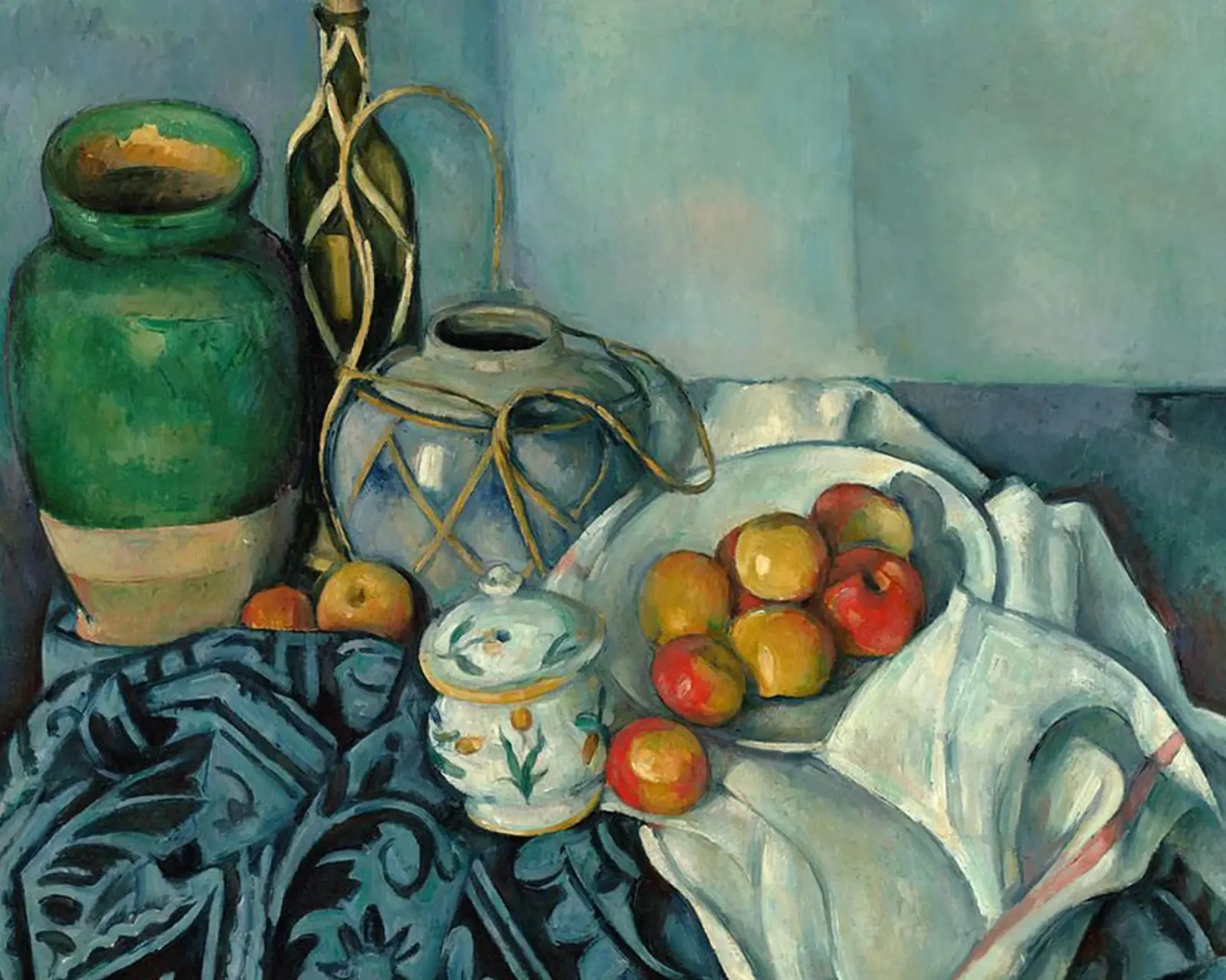 Paul Cezanne Frutta in tavola pellicola backlit da WESHH STORE