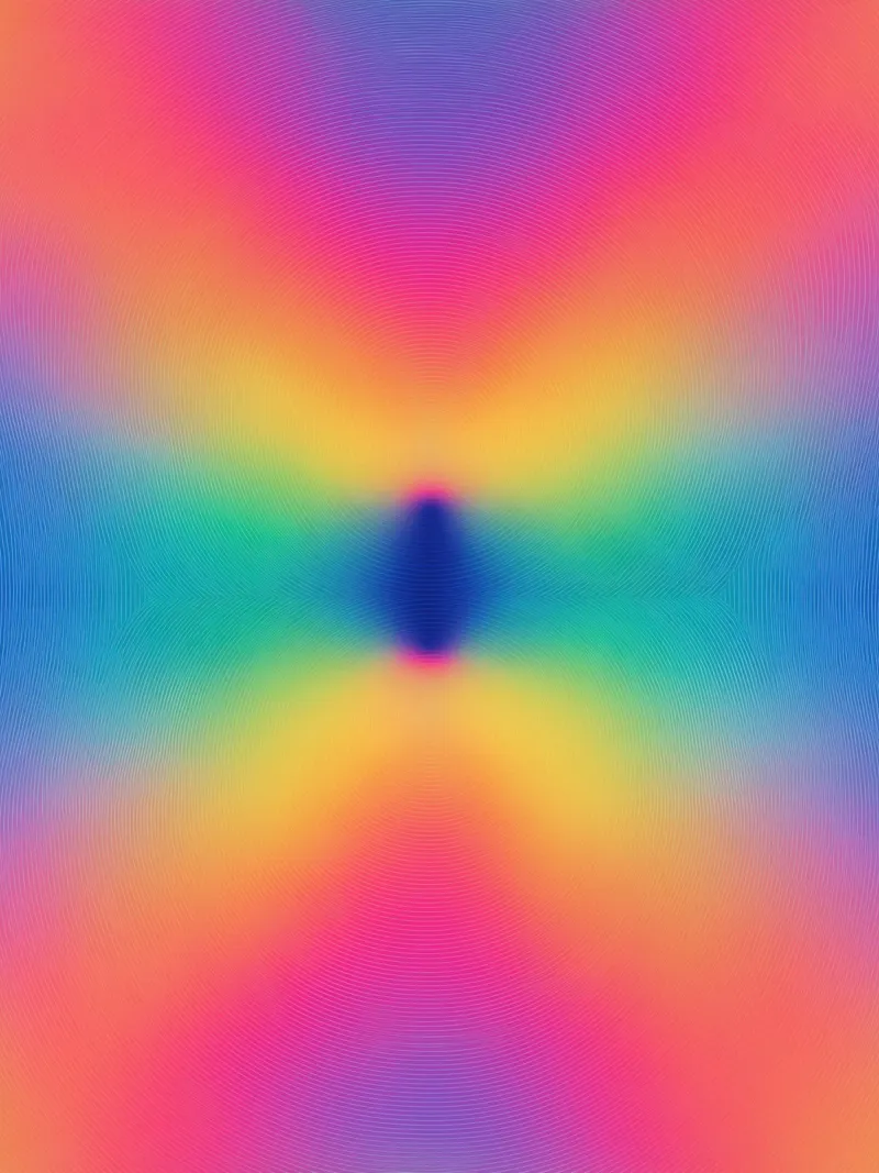 L'inizio di qualcosa | Big Bang psichedelico carta hahnemühle da Autofocus