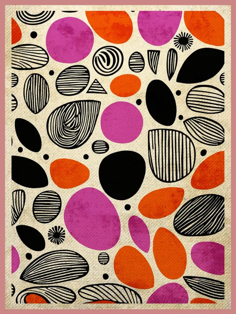 Magenta Orange Design pellicola backlit da Terry Jason Kratz