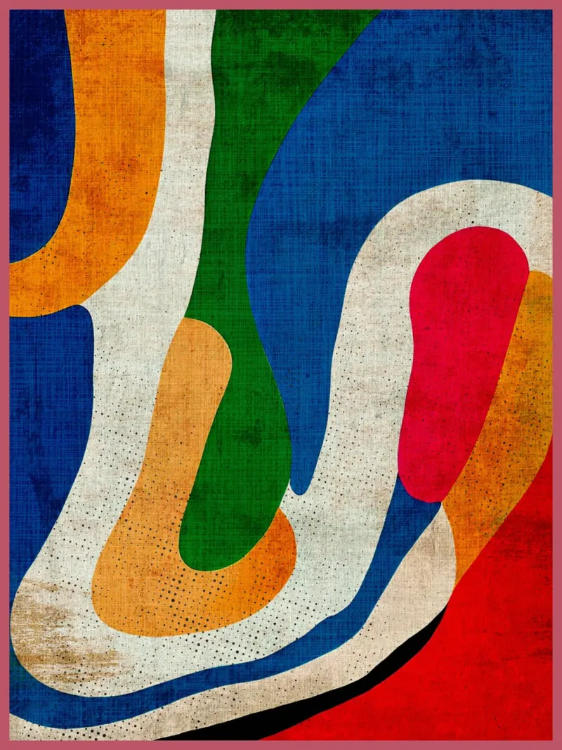 Pittura astratta colorata pellicola backlit da DanielDesign