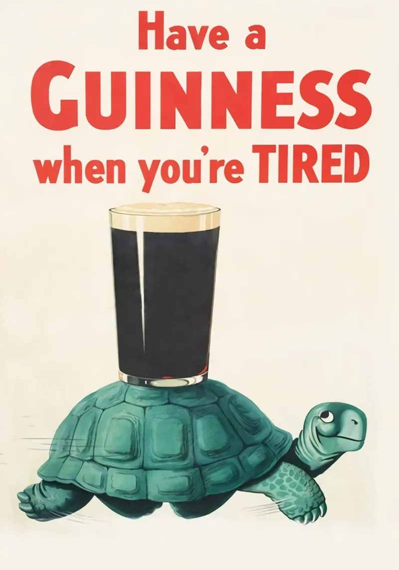 Prendi un poster della Tartaruga Guinness carta hahnemühle da Laudiashop