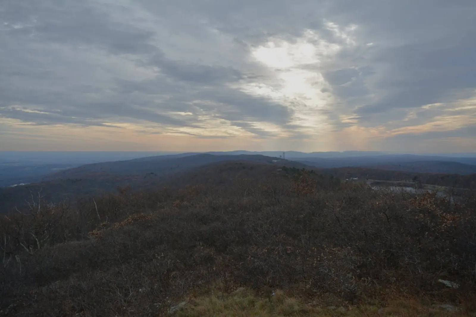 Soft Light on the Hills at Dusk canvas by byrieneke