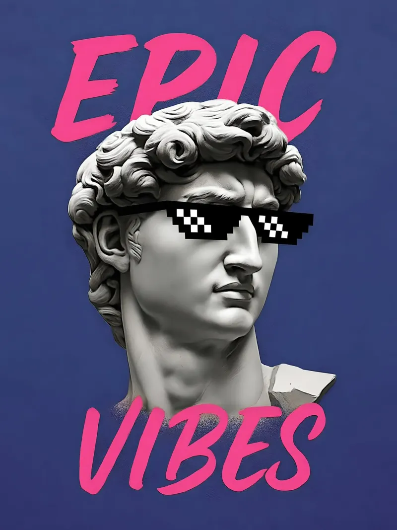 Epic vibes canvas by 🥝 KIWI STORE