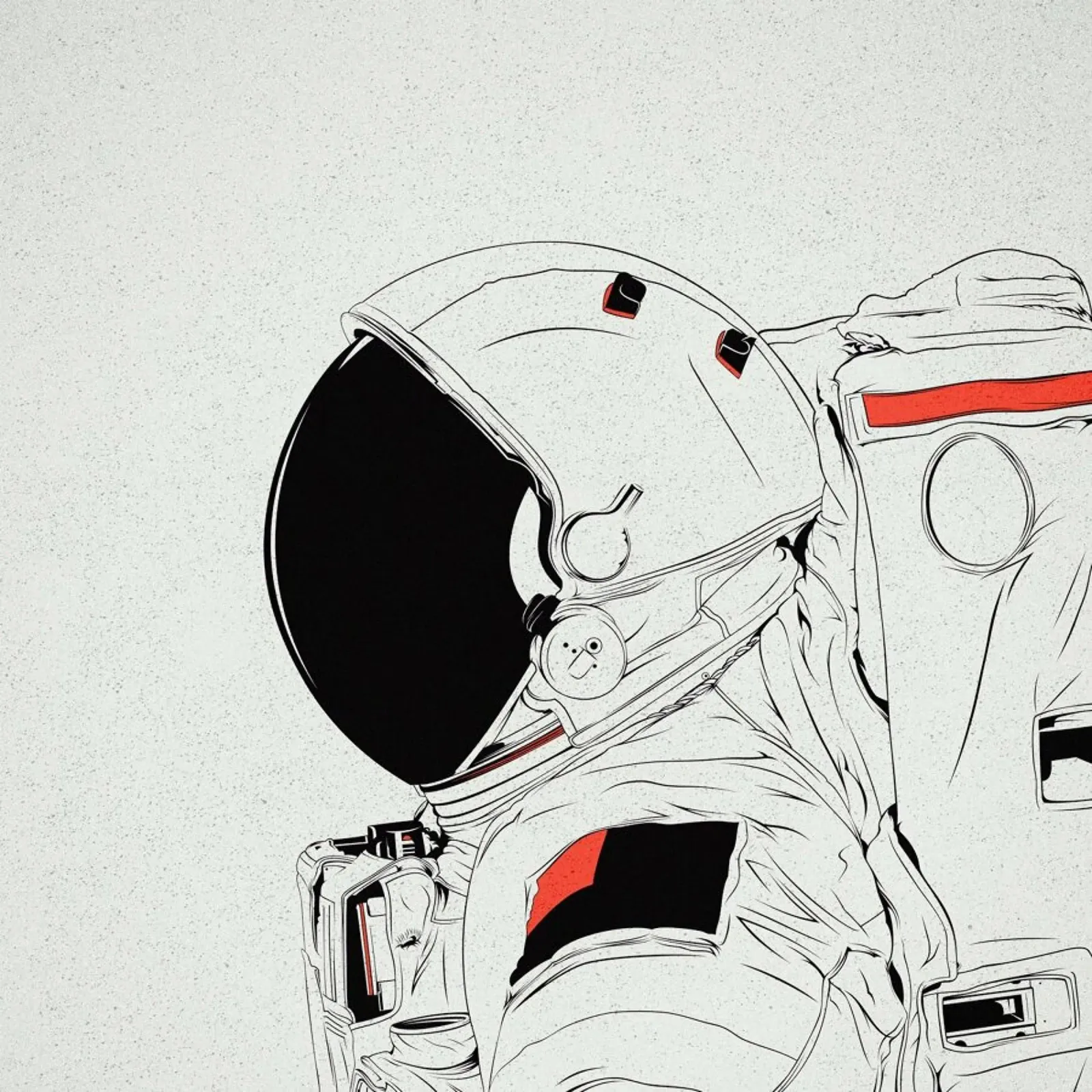 Astro White pellicola backlit da Cranio Dsgn