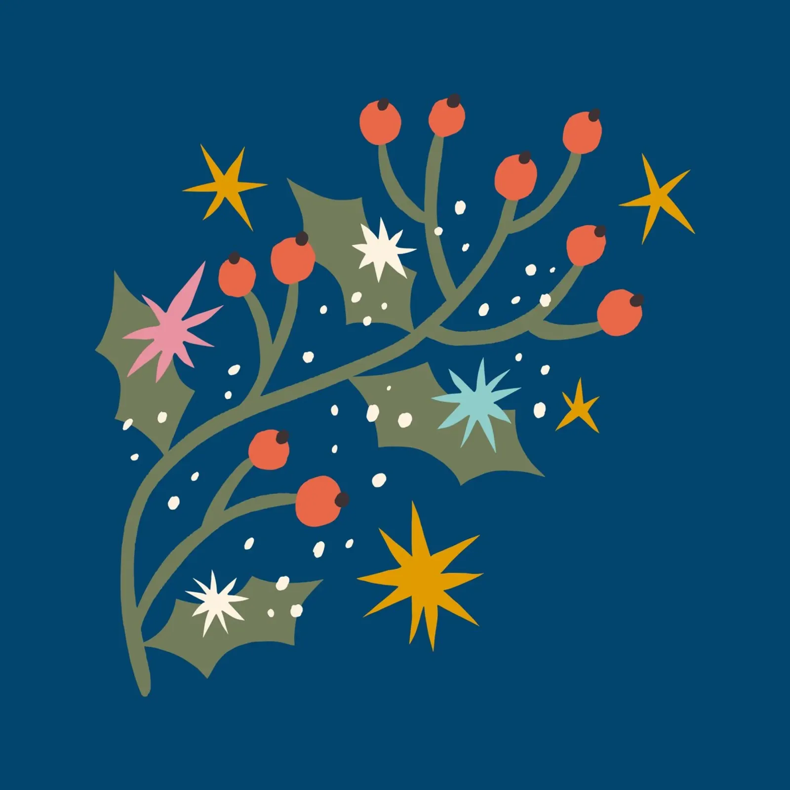 Happy Christmas No 30 alluminio dibond da treechild