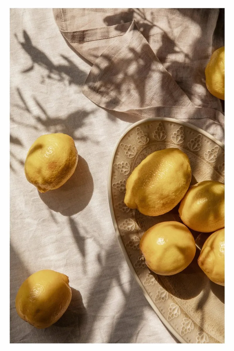 limoni frutta pellicola backlit da Abigail Ellis
