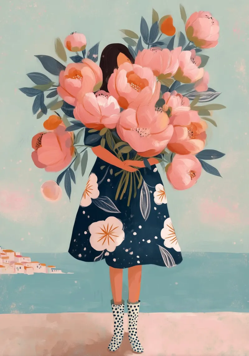 She Carried More Than the World Could Name hahnemühle de Clara August