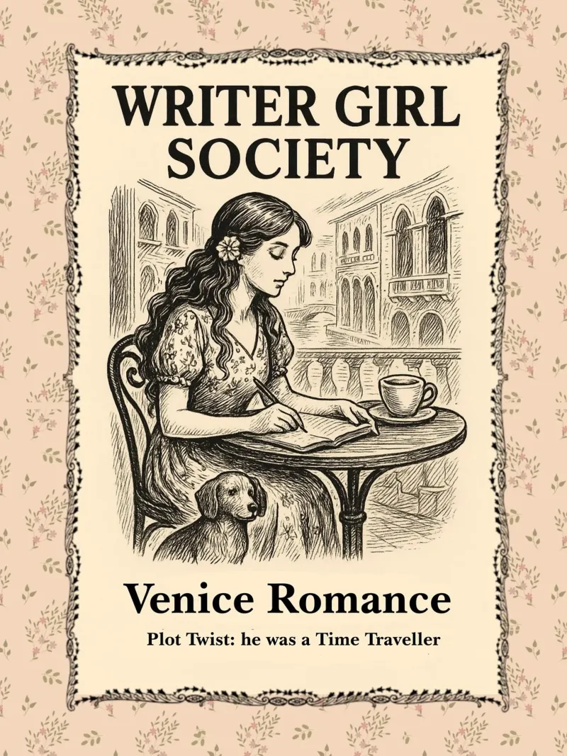 Writer Girls Society: Venice Romance forex plate by Taika Tori Art