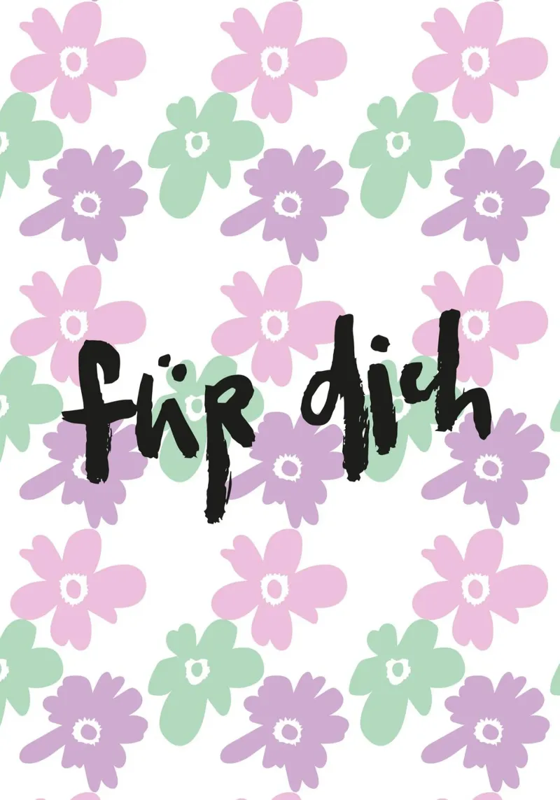 Per voi - Tipografia con fiori carta hahnemühle da Brushmeetspaper