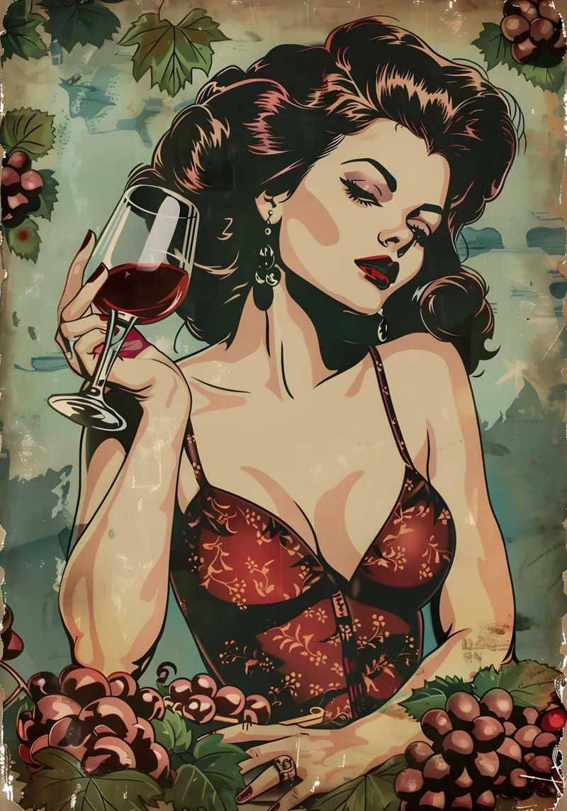 Pin-Up Revival carta hahnemühle da Artful Muse