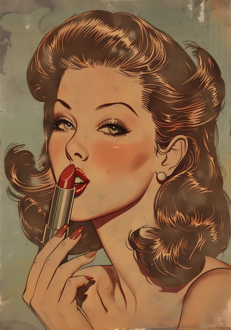 Renacimiento Pin-Up metacrilato de Artful Muse