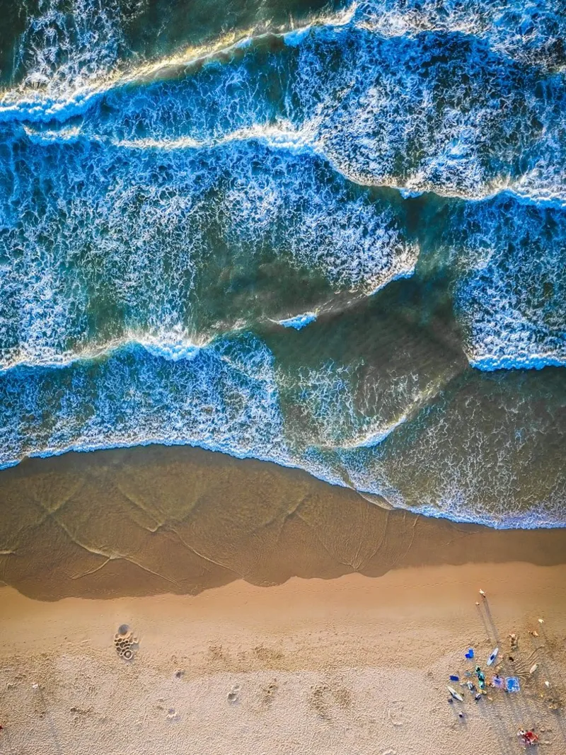 Surfer's Beach canvas by Thilo Grøsch