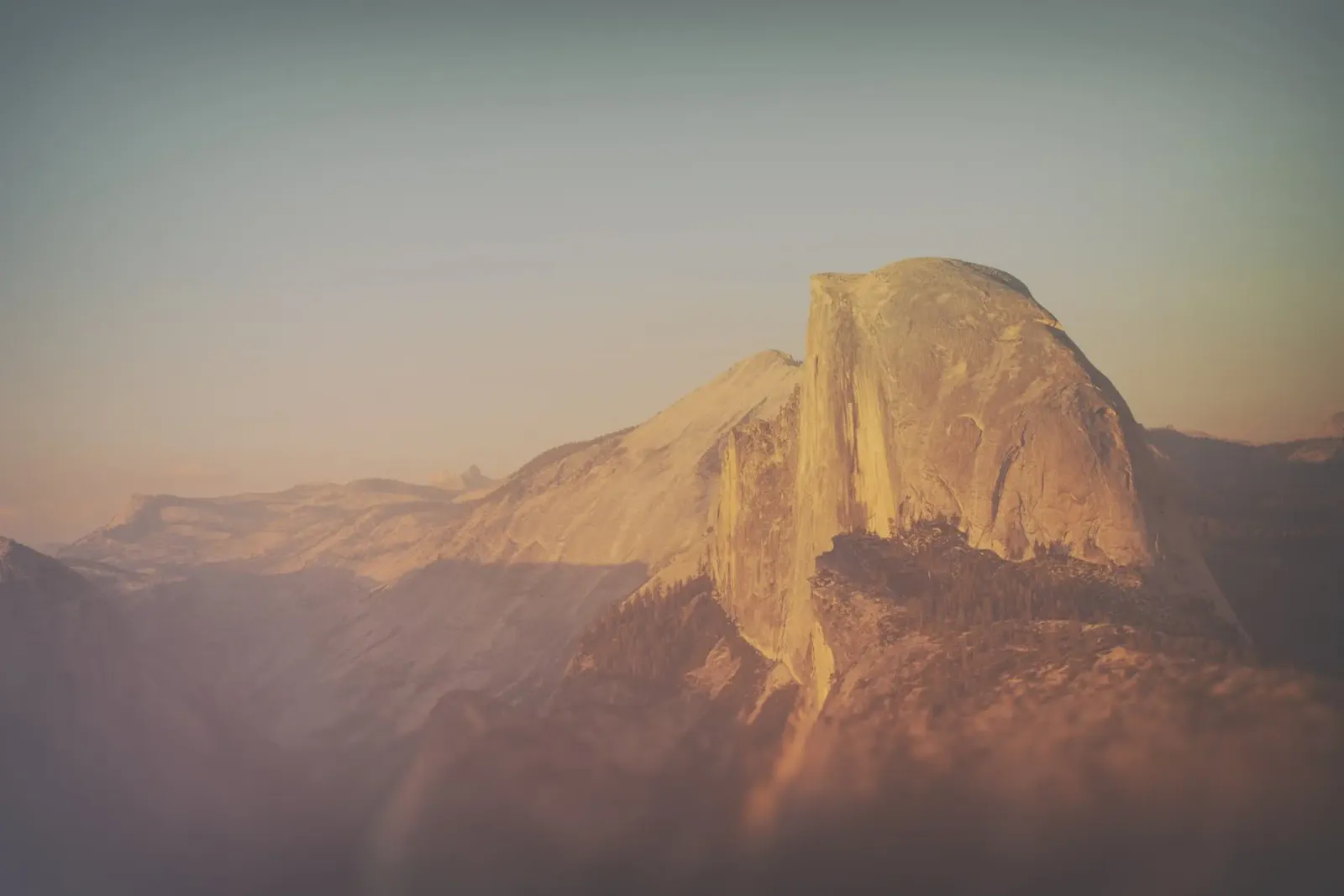 Half Dome IV pellicola backlit da thetraveller