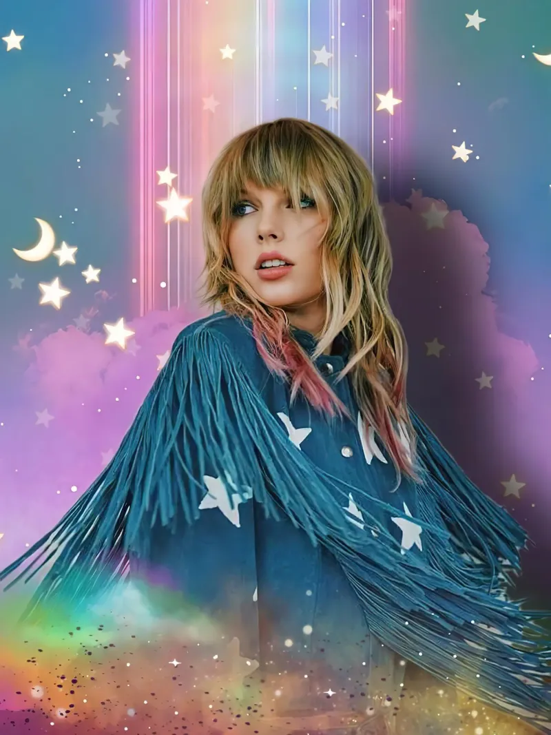 Taylor Swift Singer pellicola backlit da Musdadad Shop
