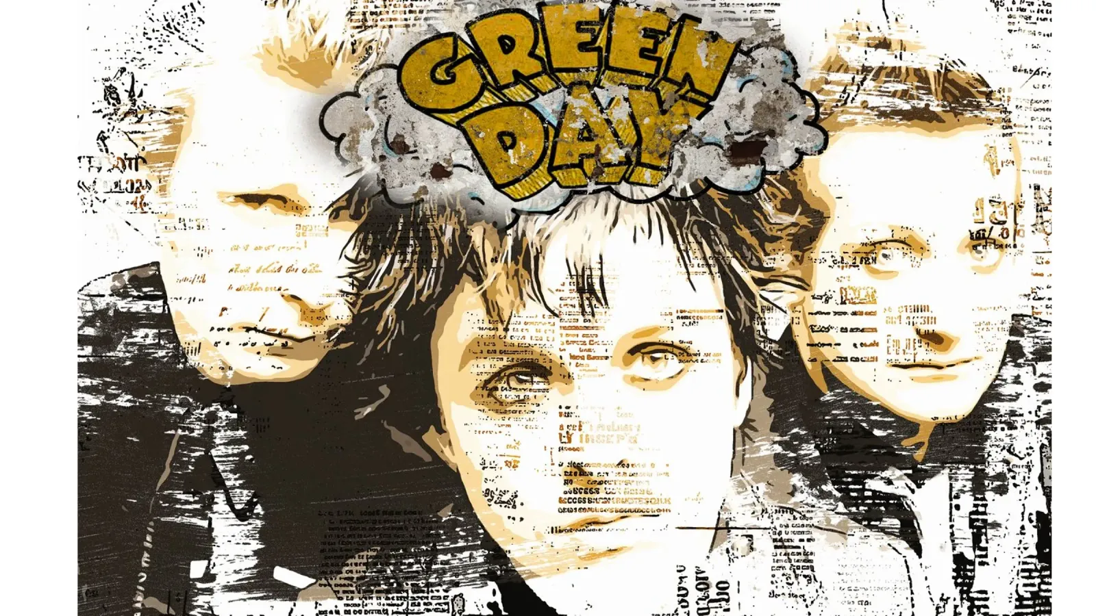 Effetto timbro Green Day pellicola backlit da Abasa Inaraya