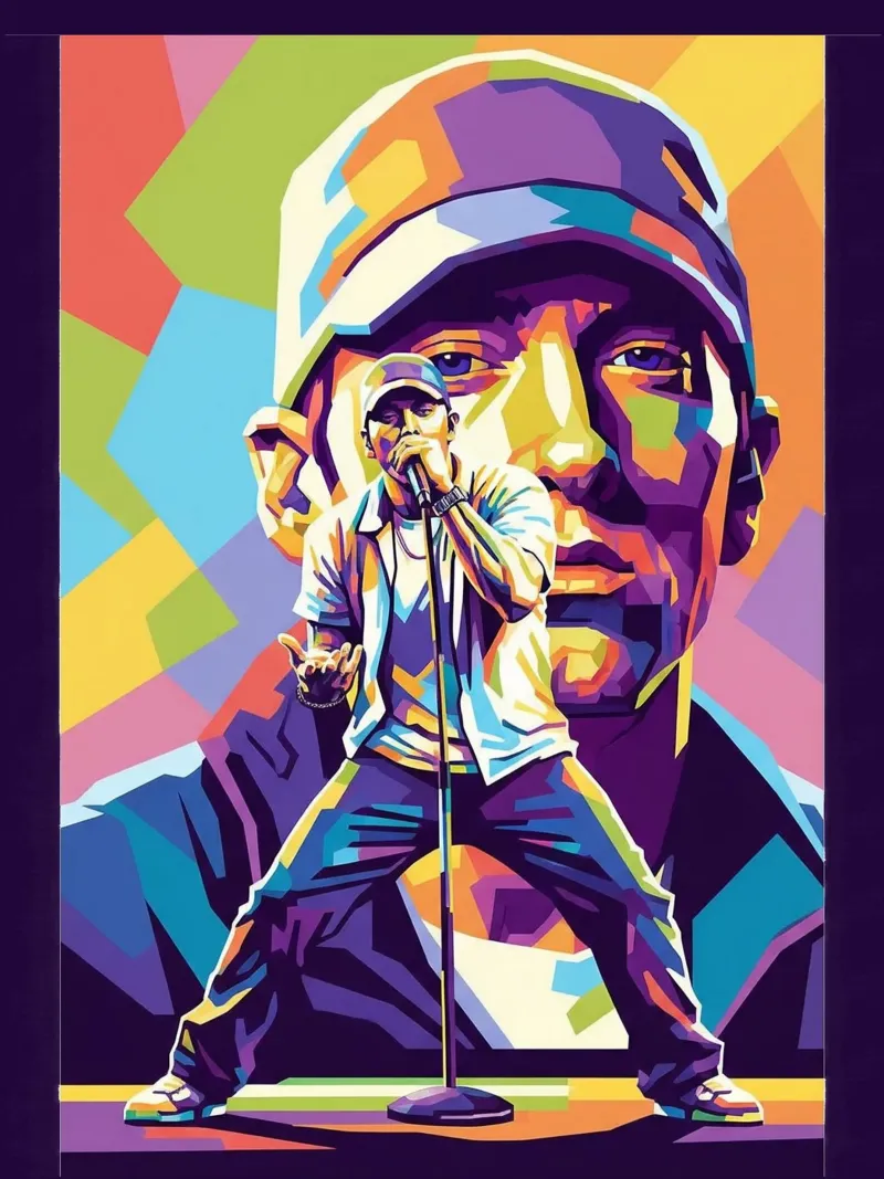 Eminem Show plexiglass da Hantamrata