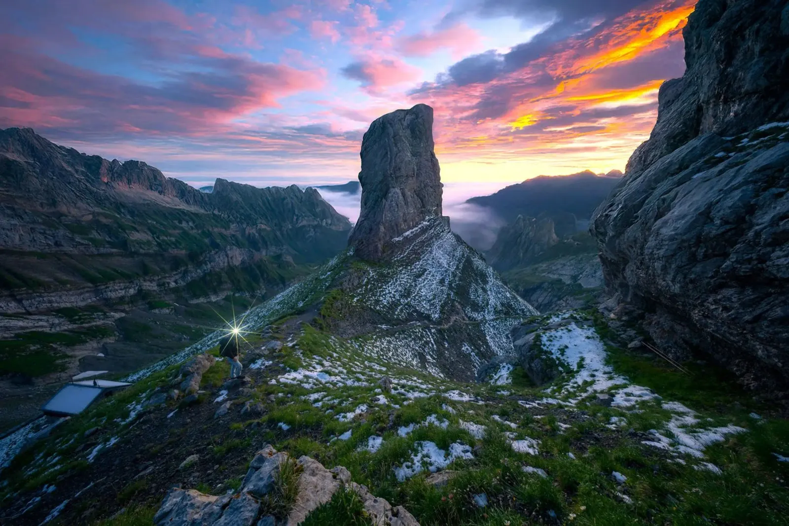 mountain valley canvas by Earthly Visions