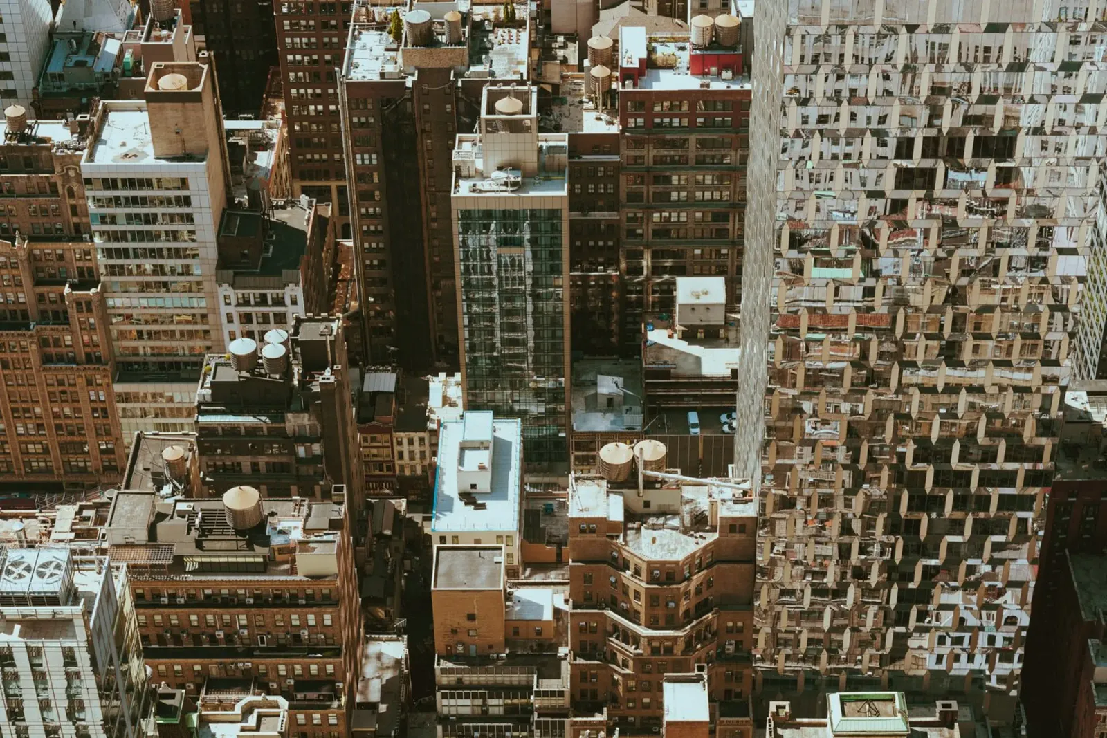 Vue de New York Manhattan hahnemühle de thetraveller