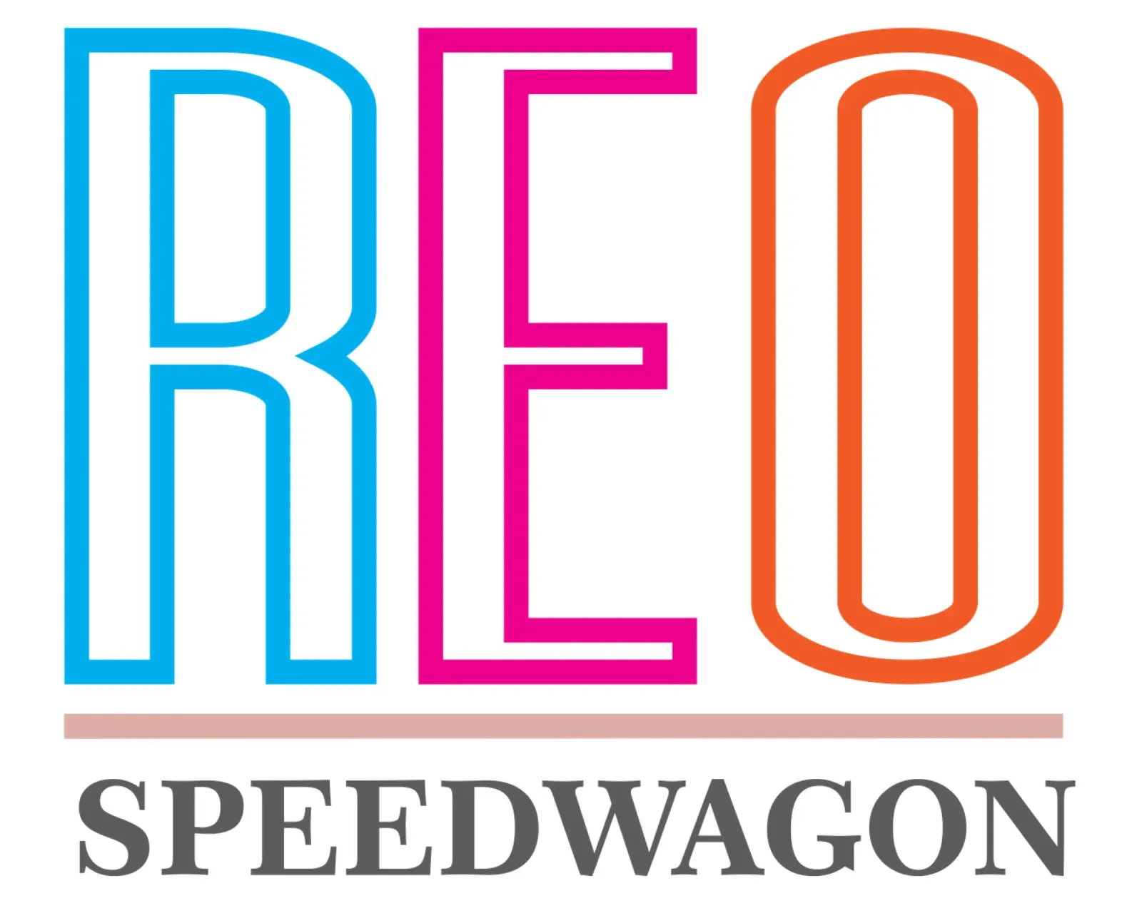Reo Speedwagon 80s Rock Band poster con telaio in legno da Urban Life