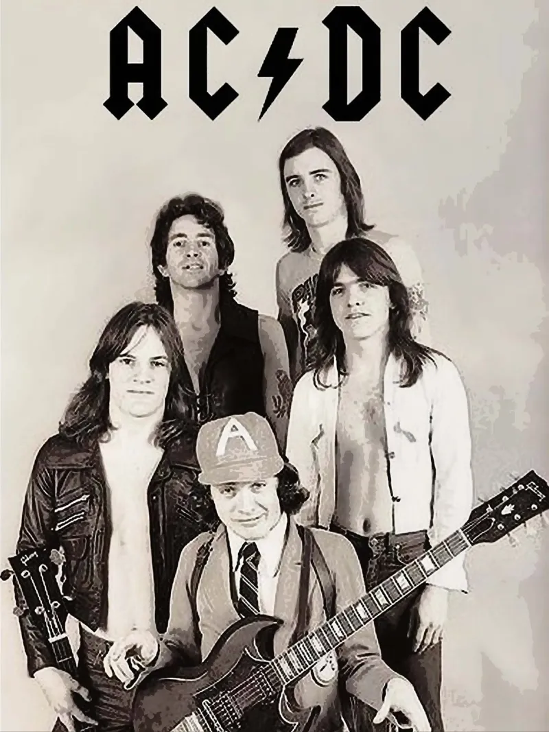 Gruppo AC/DC pellicola backlit da vanhesling