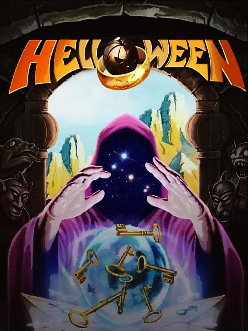 Helloween band carta hahnemühle da vanhesling