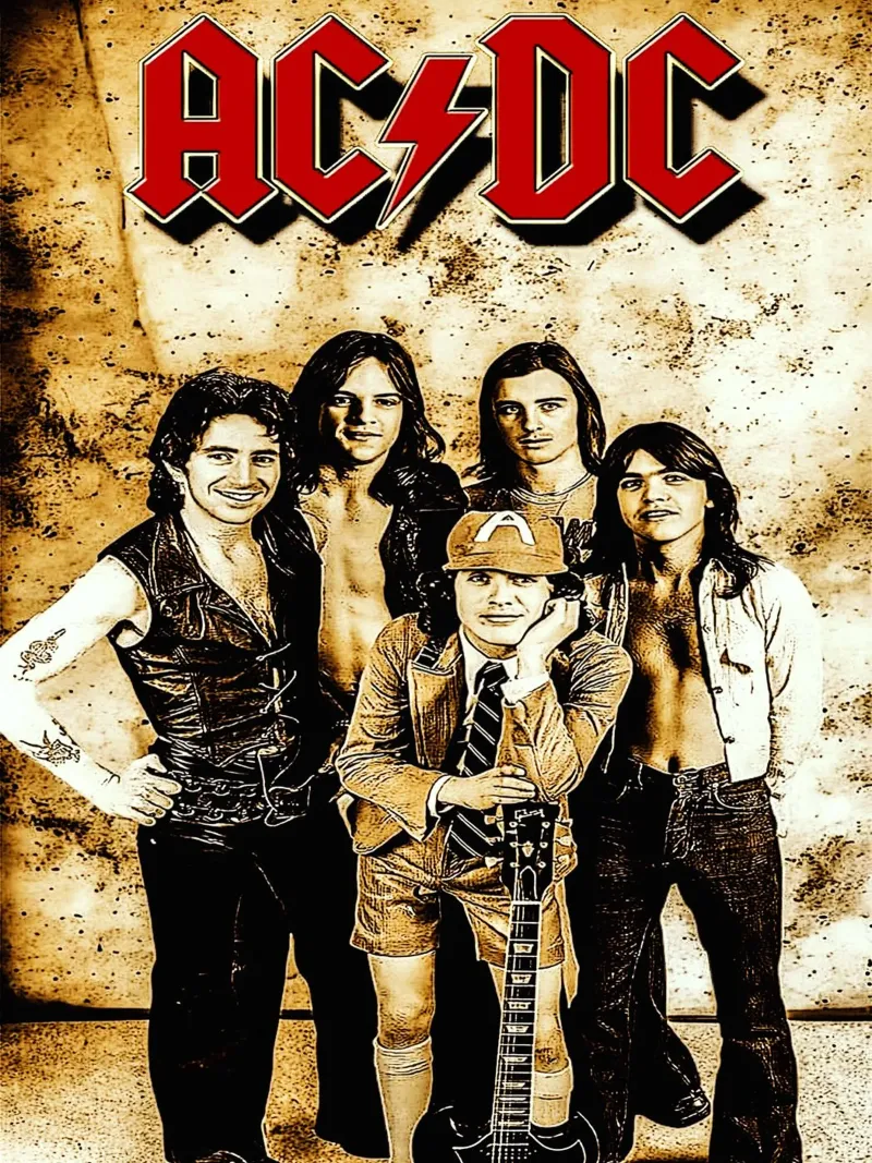 Gruppo AC/DC pellicola backlit da vanhesling