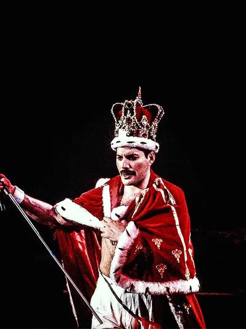 Freddie Mercury pellicola backlit da vanhesling