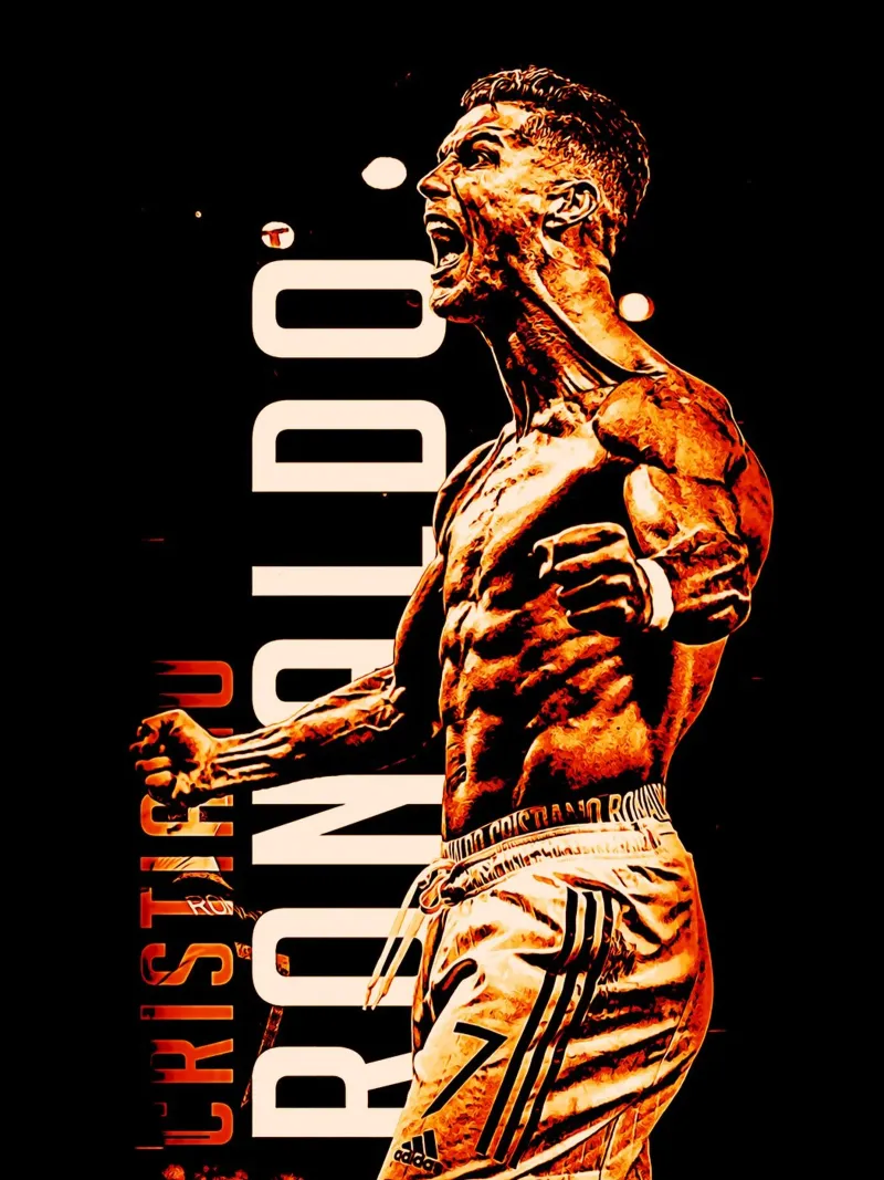 Cristiano Ronaldo pellicola backlit da ontoseno