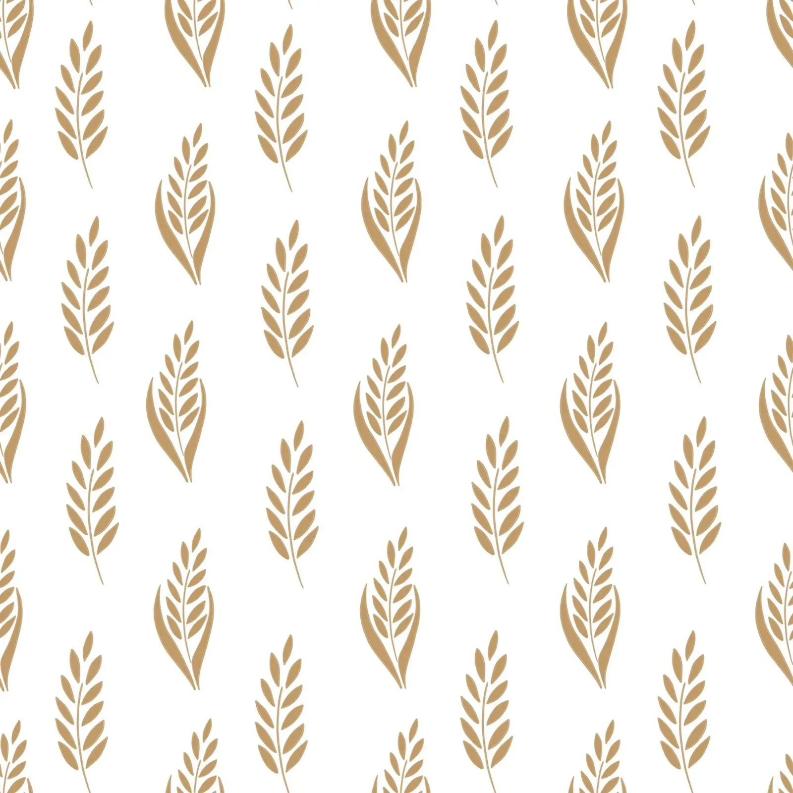 Golden wheat rustic natural pattern canvas by gulsengunel