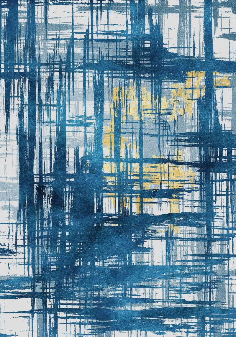 abstract geometric lines punk Hahnemühle von vintageshop