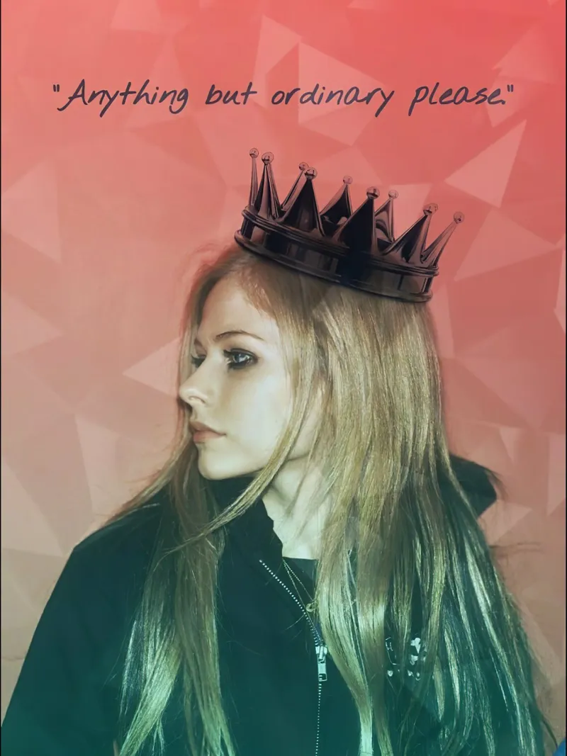 Avril Lavigne carta hahnemühle da Musadad Shop