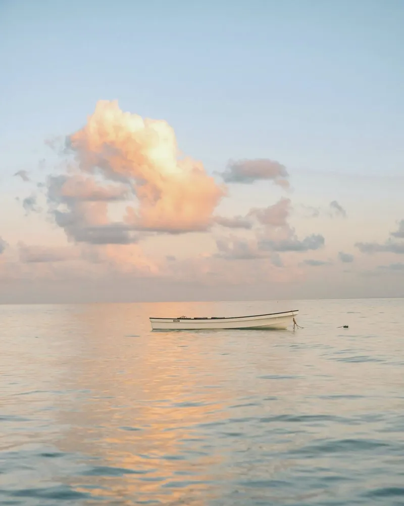 pastel colors ocean carta hahnemühle da twillight