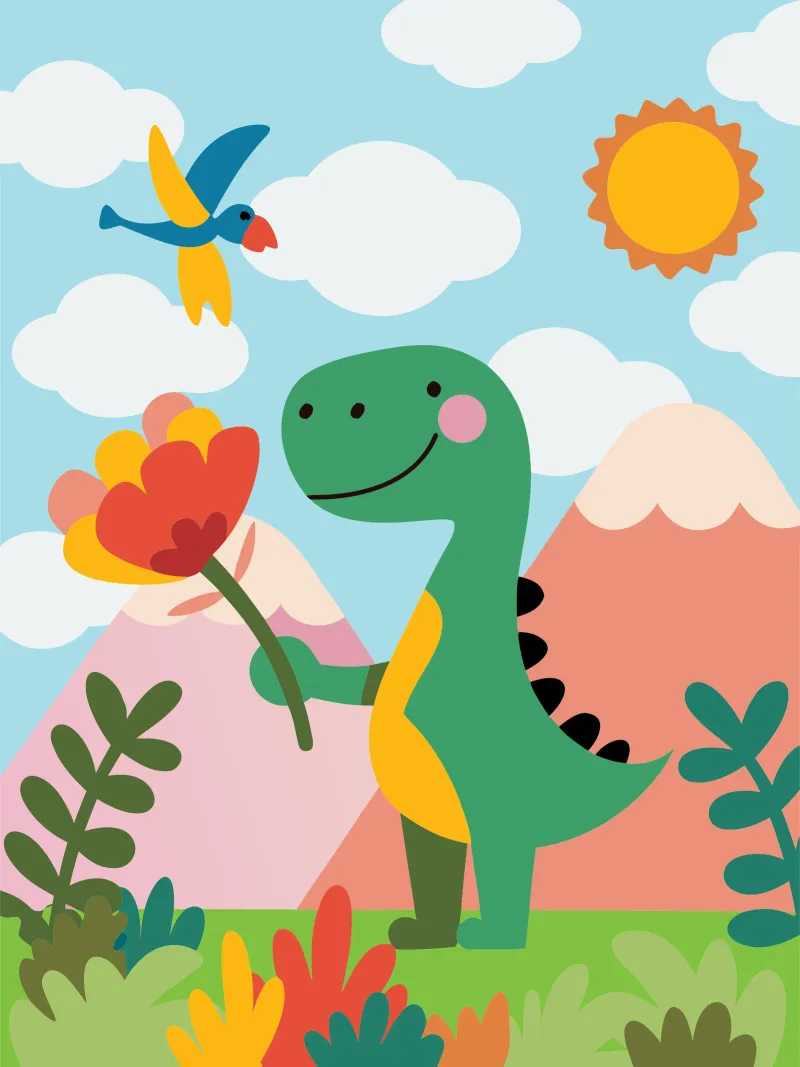 Dinosauri pellicola backlit da CUTE ANIMALS