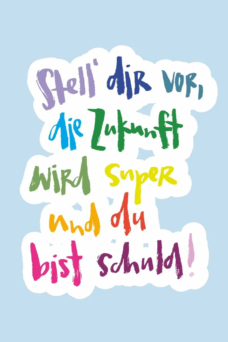 Die Zukunft wird gut 2.0 hahnemühle de Brushmeetspaper