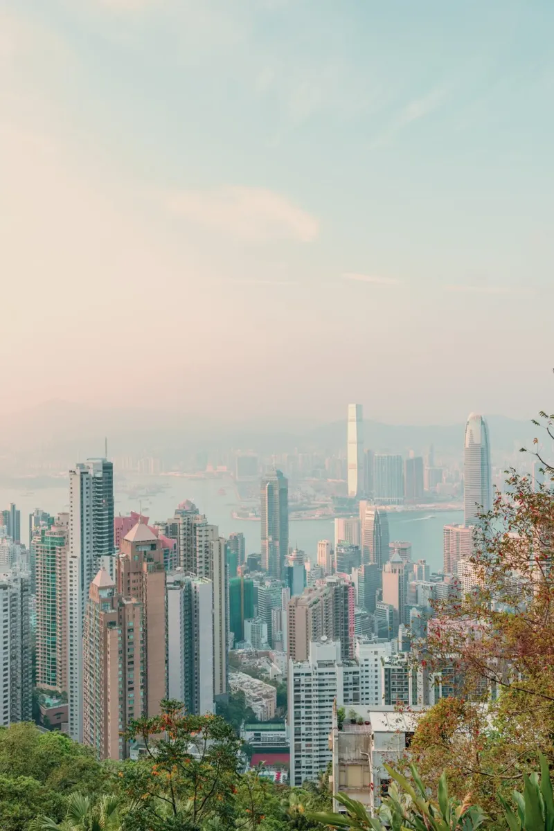 Vista su Hongkong alluminio dibond da thetraveller