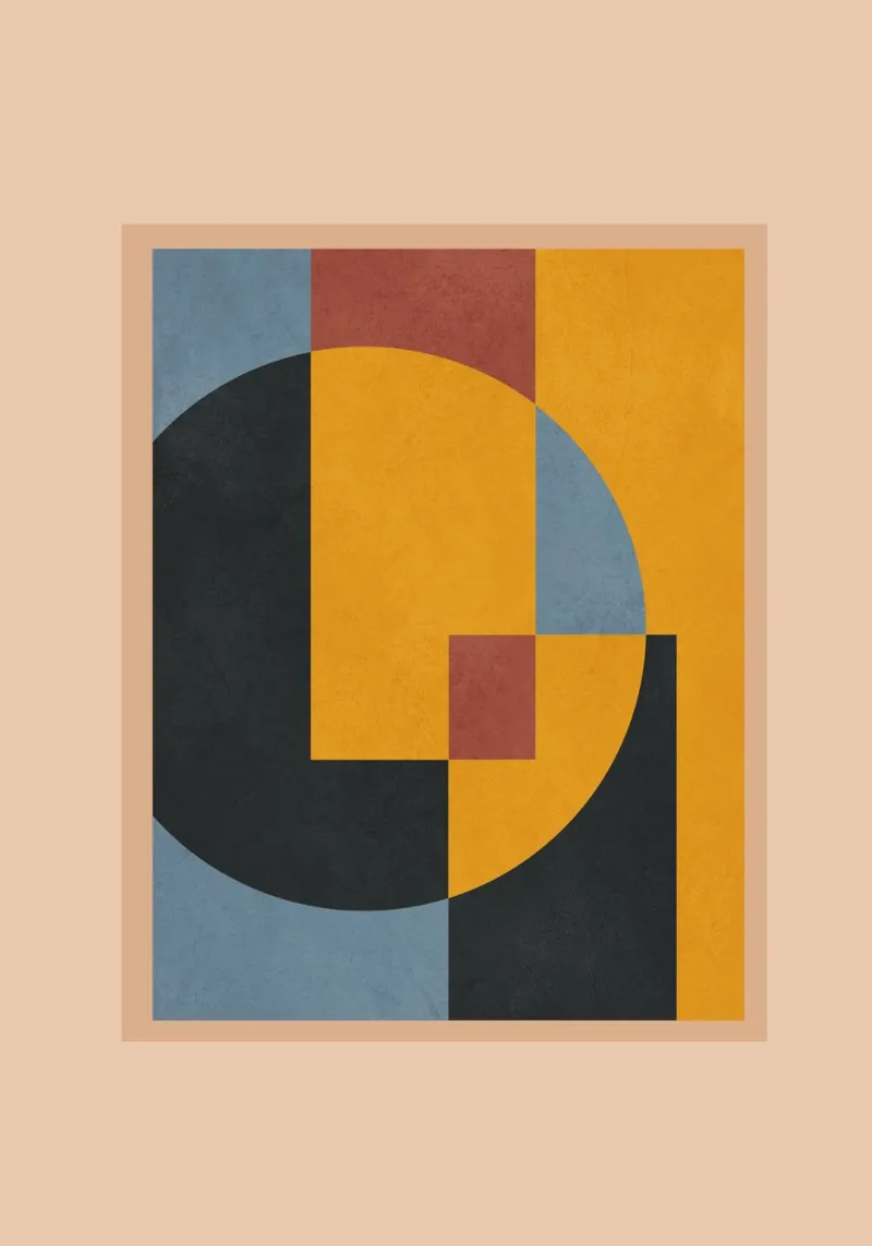 Minimal Geometric Art 2 pellicola backlit da cityart