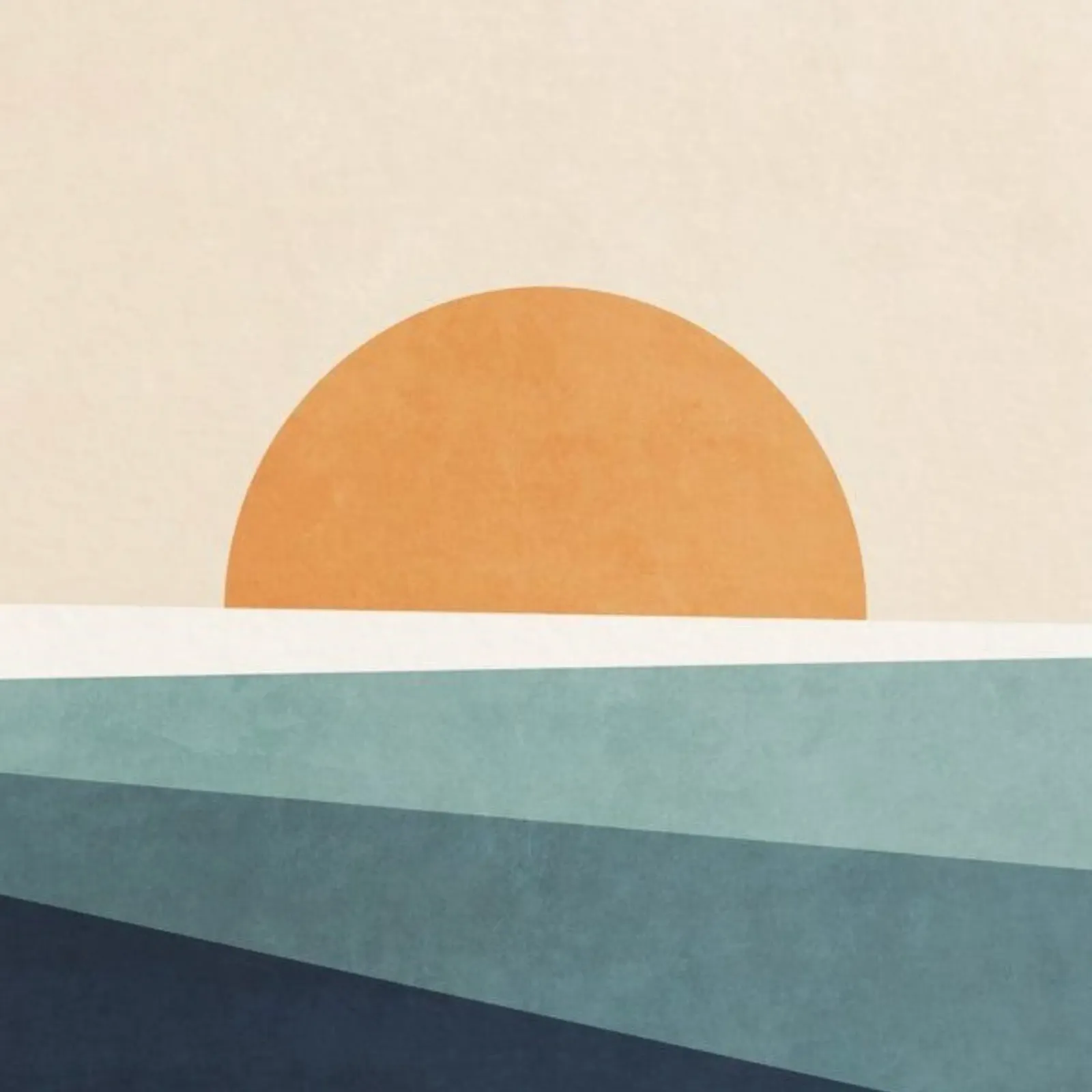 water layers sun alu-dibond by prindy