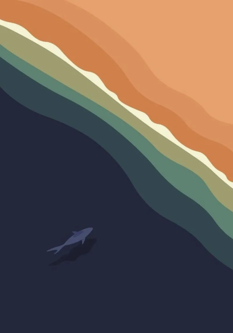 shoreline coast marine alu-dibond by prindy