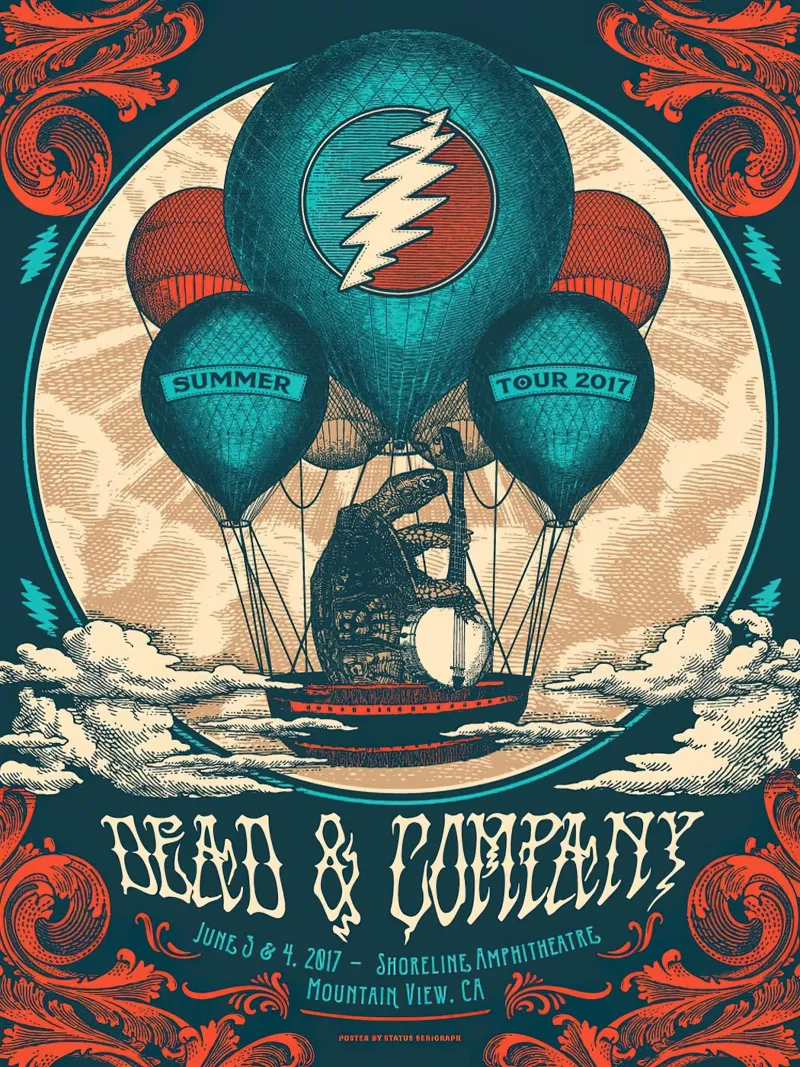 dead and company summer tour 2017 hahnemühle by martina