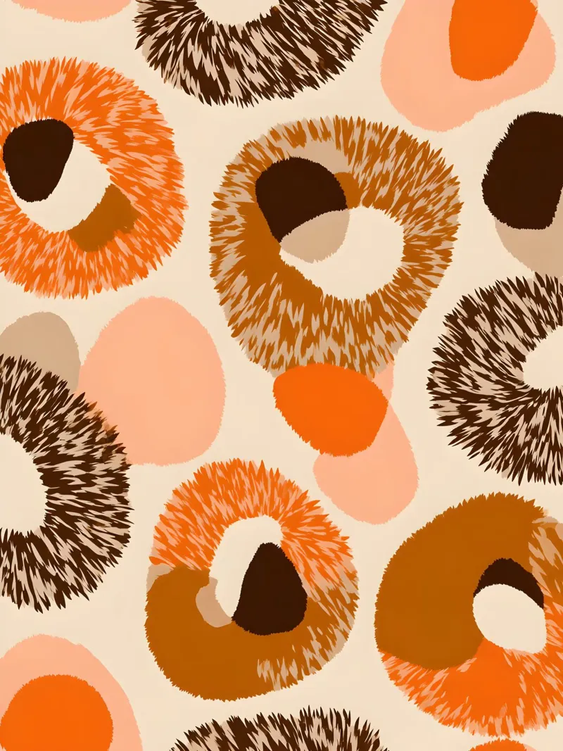 Organic Abstract poster da Sunflower Soul Studio