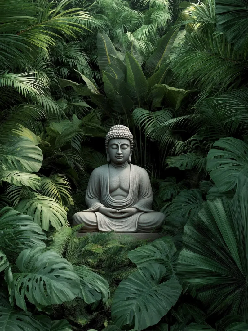 Buddha pellicola backlit da Pictura