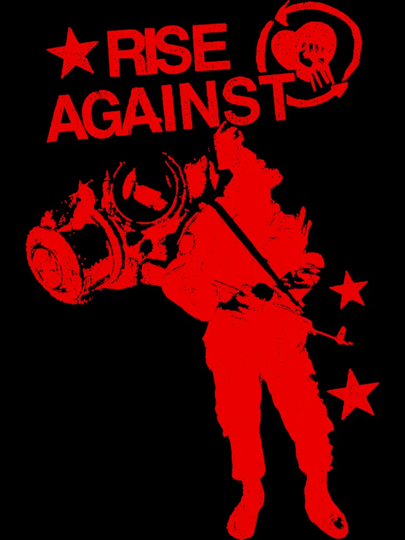 L'astronauta di SUM 41 T-SHIRT pellicola backlit da junkiesdrips.std