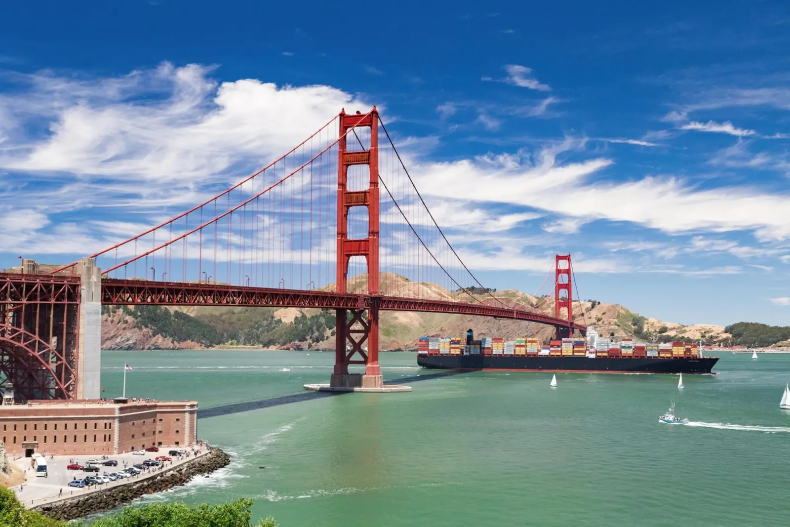 Golden Gate Vision, San Francisco hahnemühle by Wanderlust Vibes
