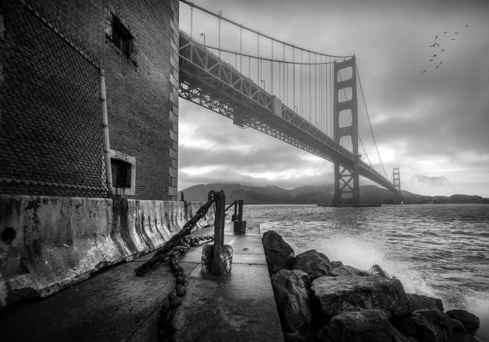 Golden Gate Vision, San Francisco hahnemühle by Wanderlust Vibes
