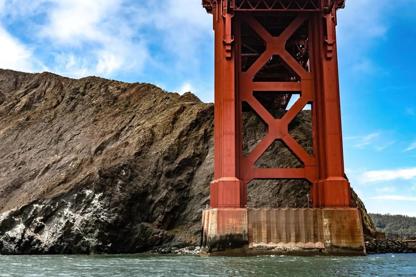 Golden Gate Vision, San Francisco poster with plastic frame by Wanderlust Vibes