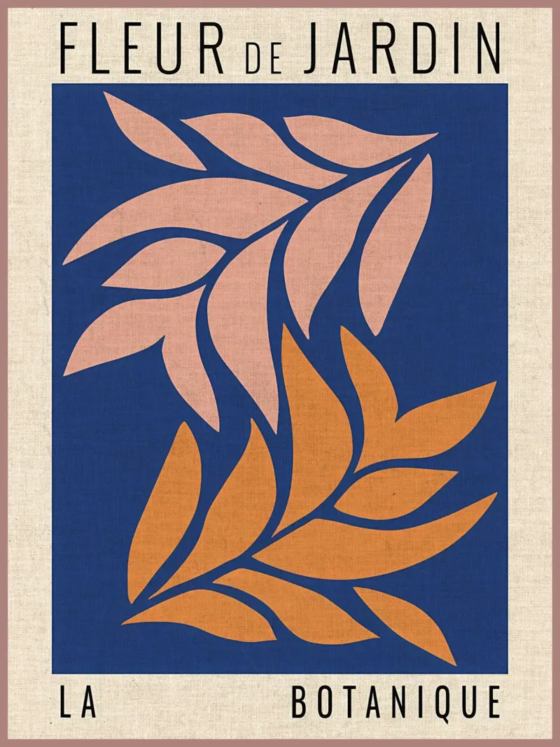 Modern Fleur de Jardin hahnemühle by Amanda Studio