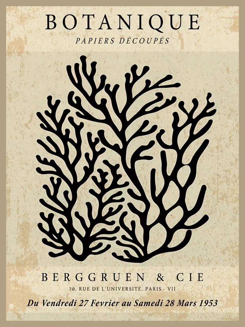 Design botanico neutro poster da BobbyStudio