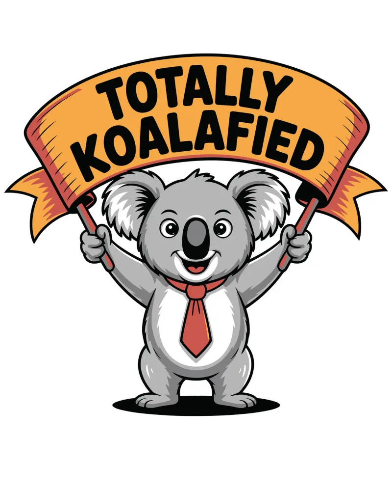 Totally Koalafied plexiglass da edsonramosart