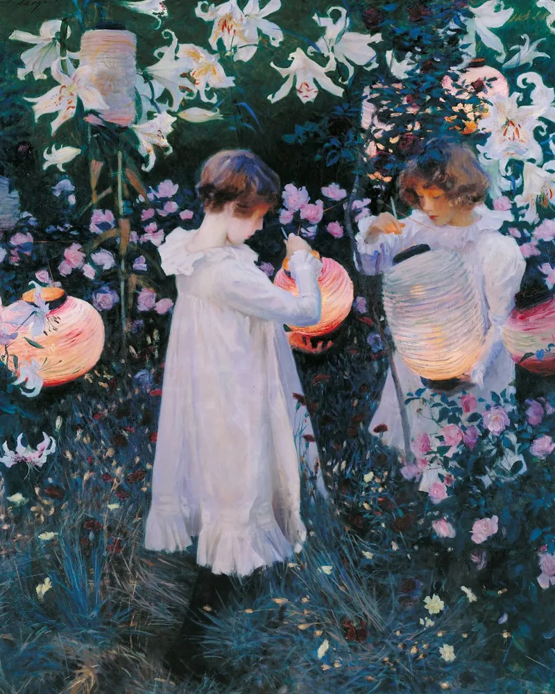 Carnation, Lily, Lily, Rose by John Singer Sargent hahnemühle by Art History
