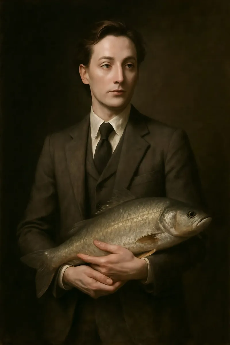 Vecchia maestria. Eppure con il pesce. pellicola backlit da KUNSTstück